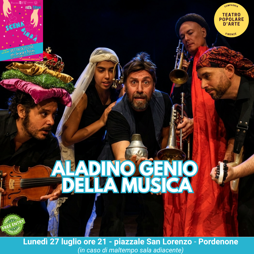 Aladino e il genio della musica – una favola in Jazz